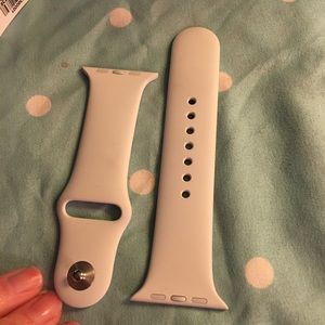 White Small 44mm Apple Band